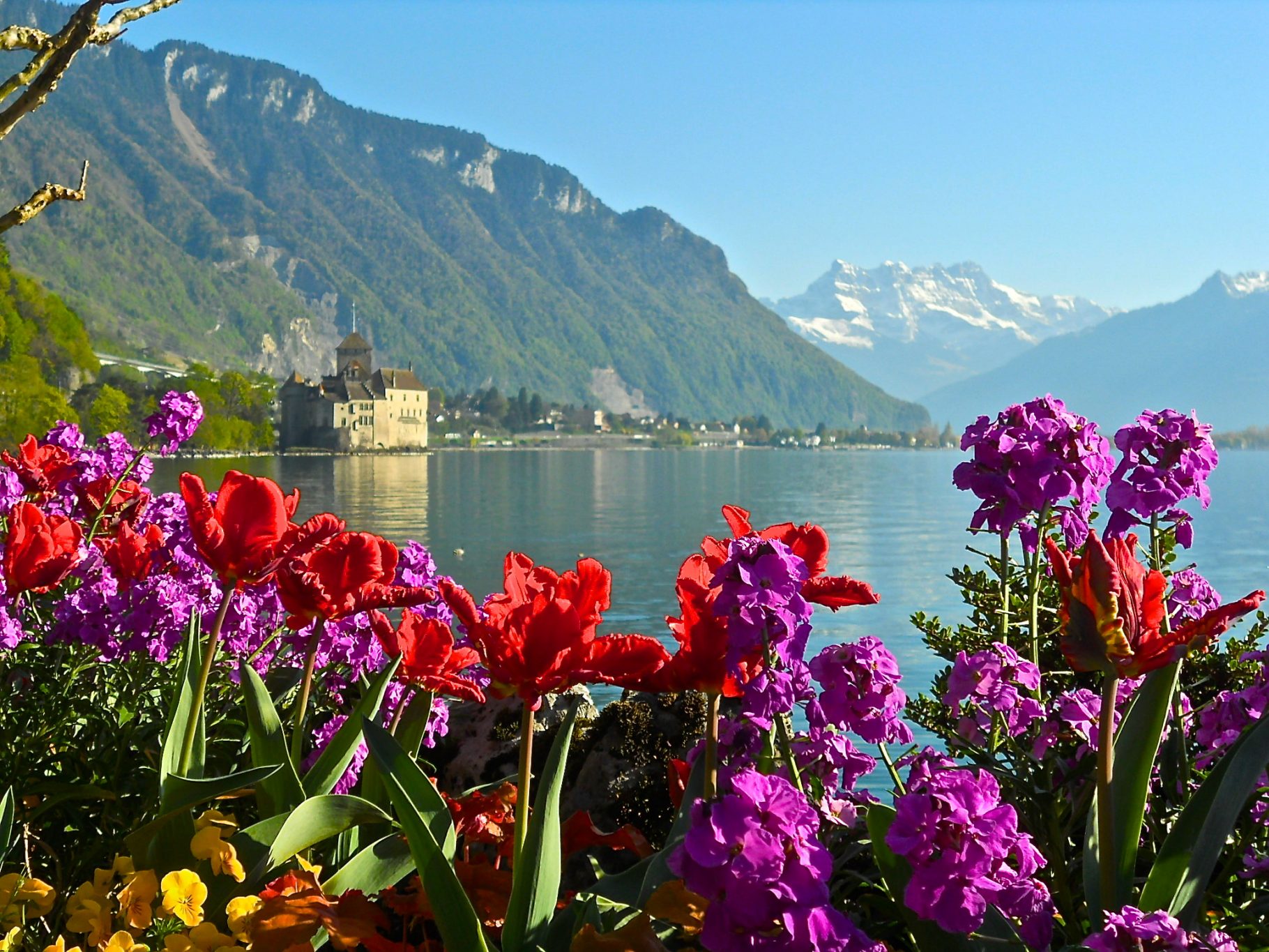 Lake Geneva, Switzerland Voy