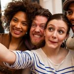 Amigos tomandose una foto